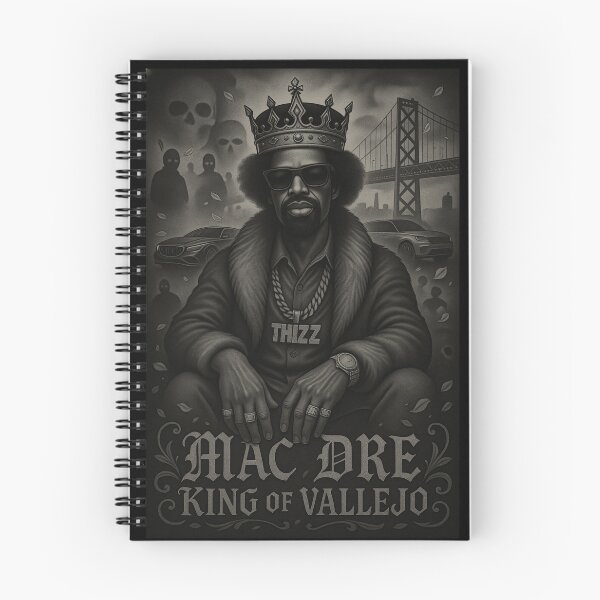 Item preview, Mac Dre King of Vallejo Tattoo Art – Thizz Nation Hyphy Legend Chicano Style Tribute Poster designed and sold by DyfunctionalTee.