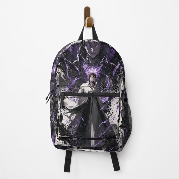 Item preview, Sōsuke Aizen Shadow Ascension Anime Art – Dark Purple Aura Bleach Villain Aesthetic designed and sold by Dyan4.