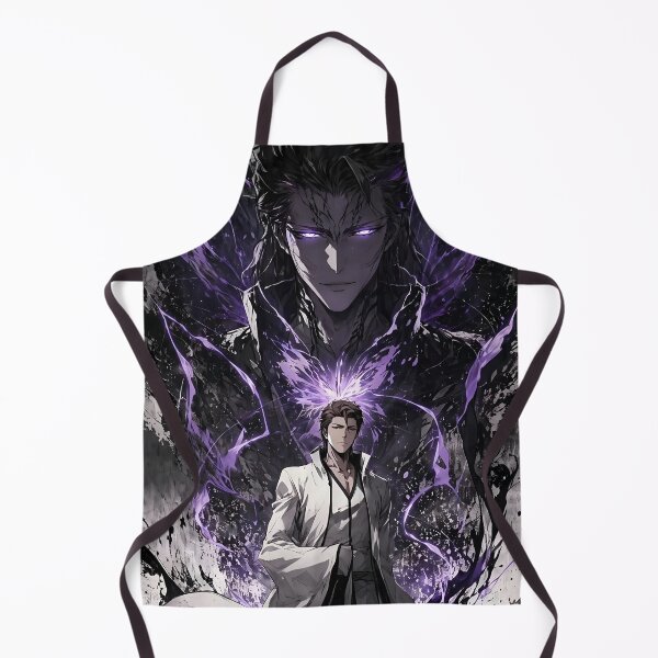 Item preview, Sōsuke Aizen Shadow Ascension Anime Art – Dark Purple Aura Bleach Villain Aesthetic designed and sold by Dyan4.