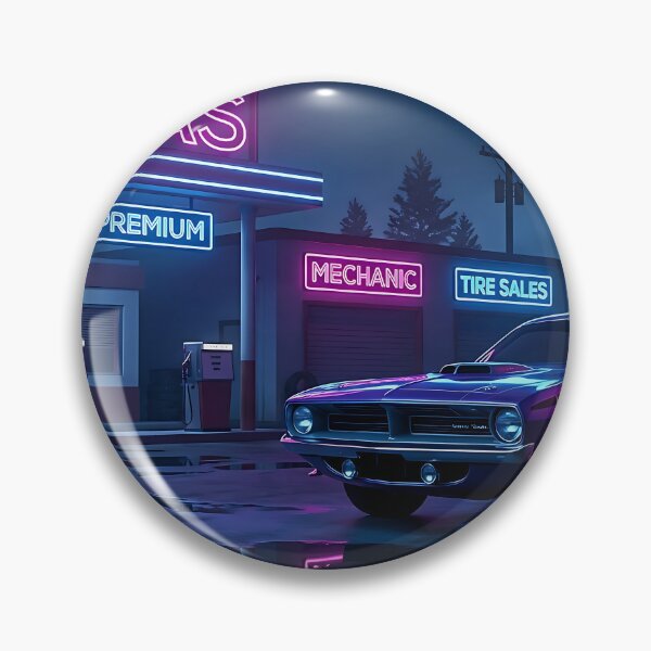 Item preview, 70 Barracuda @ Neon Gas Pumps designed and sold by AutoDustDesign.