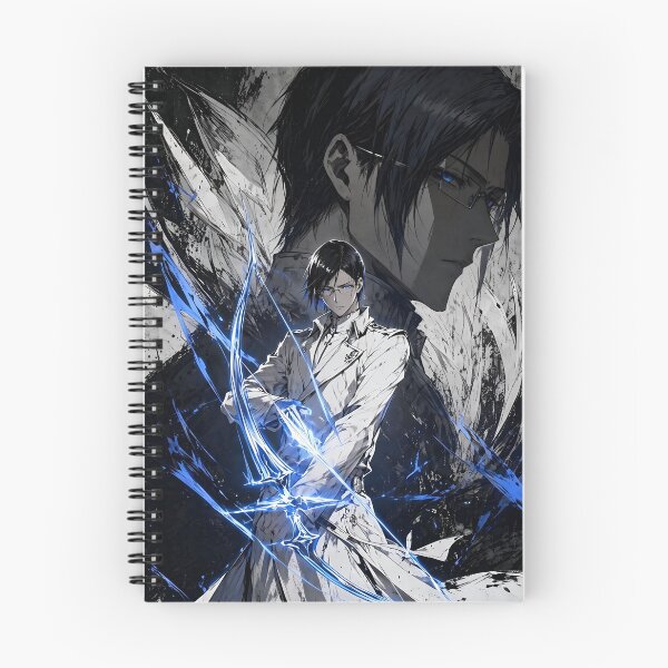 Item preview, Uryū Ishida Quincy Power Awakening Anime Art – Blue Spirit Energy Bleach Aesthetic  designed and sold by Dyan4.