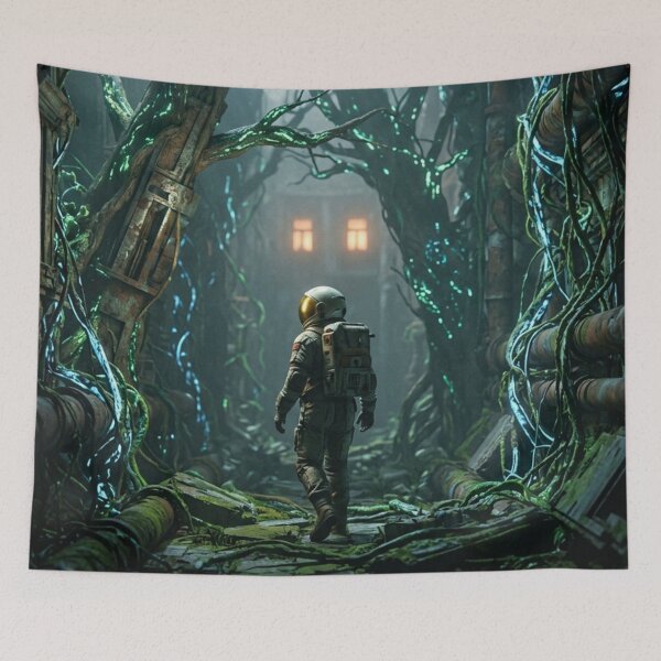 Item preview, The Vestige of Tomorrow: The Astronaut and the Biotech Jungle designed and sold by Archive Studio.