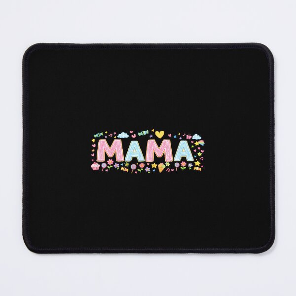 Item preview, Colorful MAMA Design for Mom, Mother's Day Gift, Cute Mama Sublimation PNG, Sweet Candy Flowers Rainbow Art designed and sold by Lozarux.