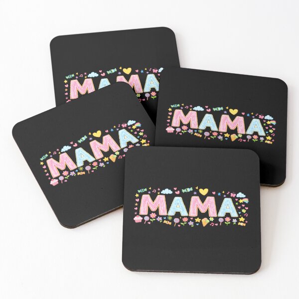 Item preview, Colorful MAMA Design for Mom, Mother's Day Gift, Cute Mama Sublimation PNG, Sweet Candy Flowers Rainbow Art designed and sold by Lozarux.