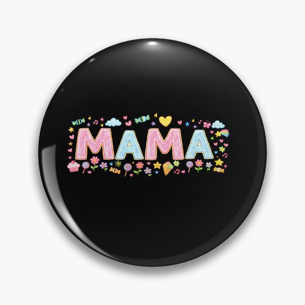 Item preview, Colorful MAMA Design for Mom, Mother's Day Gift, Cute Mama Sublimation PNG, Sweet Candy Flowers Rainbow Art designed and sold by Lozarux.