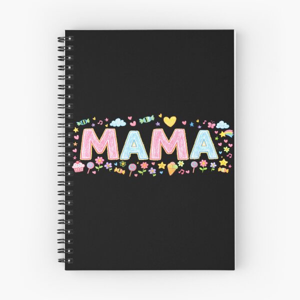 Item preview, Colorful MAMA Design for Mom, Mother's Day Gift, Cute Mama Sublimation PNG, Sweet Candy Flowers Rainbow Art designed and sold by Lozarux.