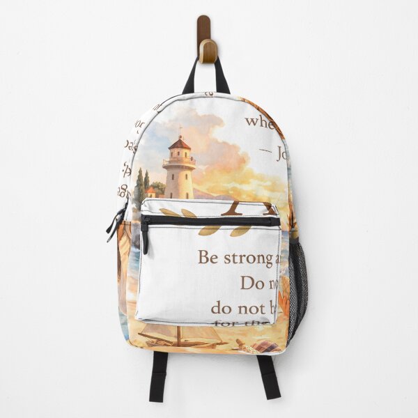 Item preview, Abel Joshua 1:9 Personalized Christian Kids Bible Verse designed and sold by LoveNurseries.