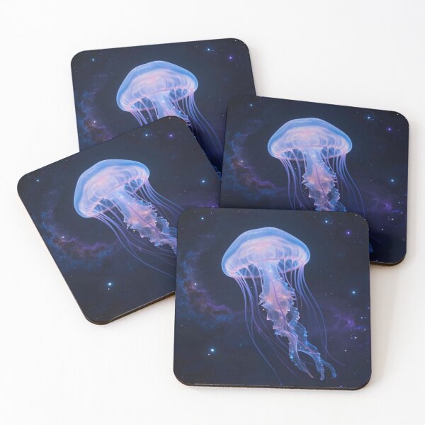 Item preview, Jellyfish Wallpaper designed and sold by Solace Sparkles.