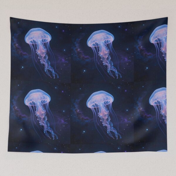 Item preview, Jellyfish Wallpaper designed and sold by Solace Sparkles.