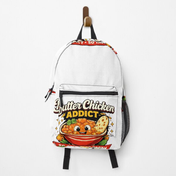 Item preview, Butter Chicken Addict Funny Indian Food Lover designed and sold by FEEL GOOD CLUB DESIGNS.