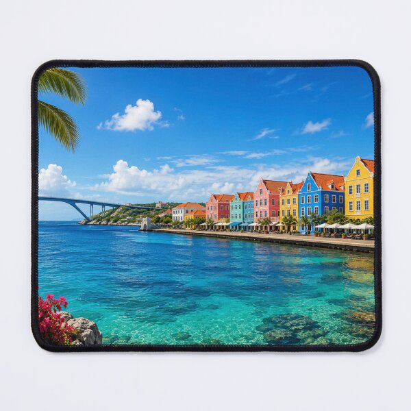 Item preview, Curaçao - Caribbean Harbor designed and sold by Myra365Art.