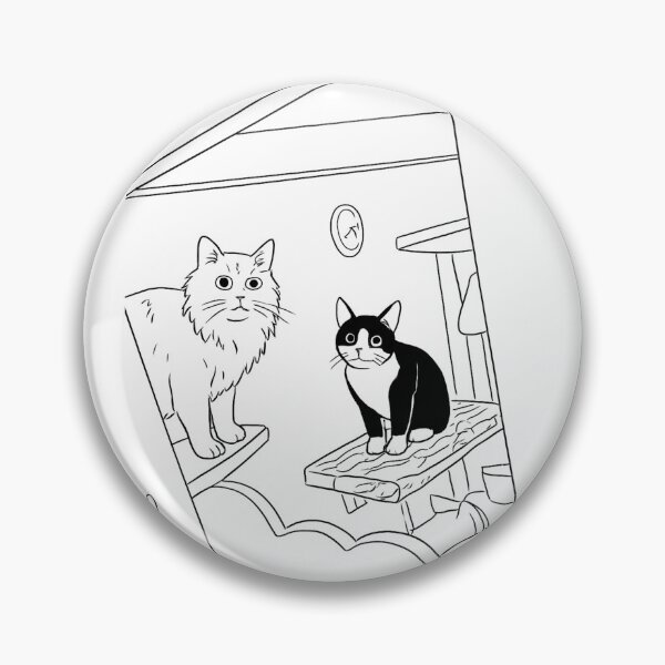Item preview, Two Kitties Noticed You There designed and sold by CoolCatsCo.