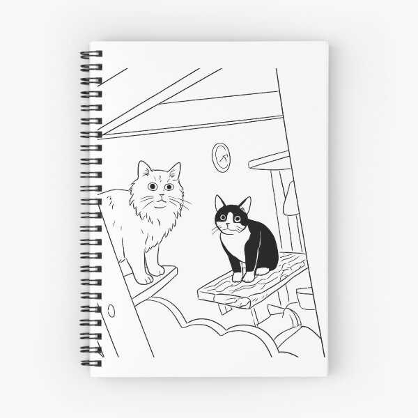Item preview, Two Kitties Noticed You There designed and sold by CoolCatsCo.