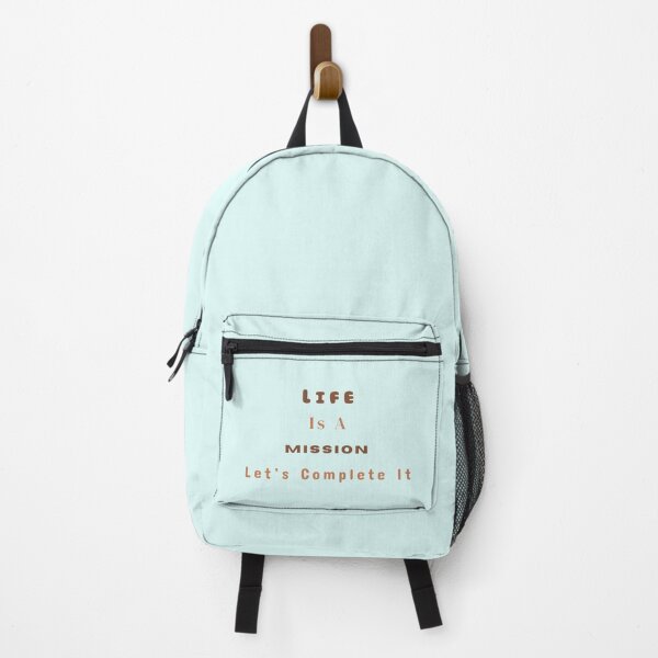 Item preview, Life Is A Mission Let's Complete It Stickers Prints Posters Wall Art Magnet Home Coffee Cup Decoration TShirt Stationary Notebook Magnet Hat Kitchen Work School Office Redbubble Shop designed and sold by Saritas Boutique Shop.