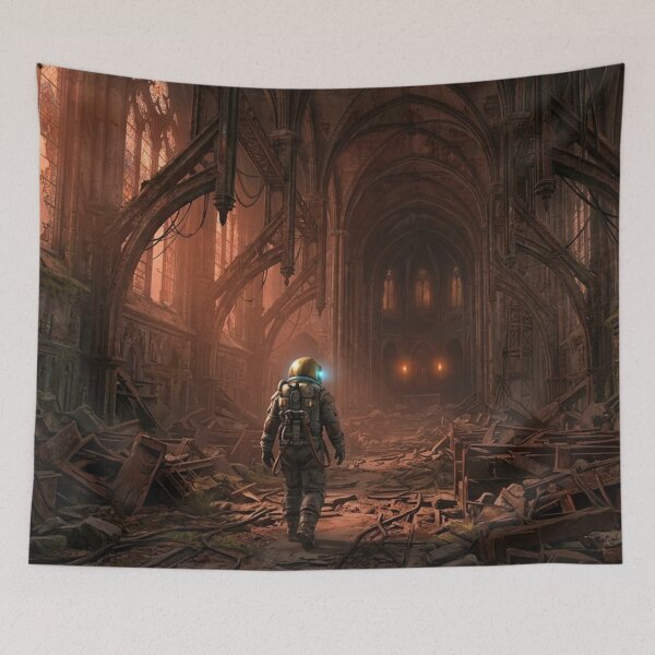 Item preview, The Watcher of the Ruin: Exploration in the Cathedral of Rust designed and sold by Archive Studio.
