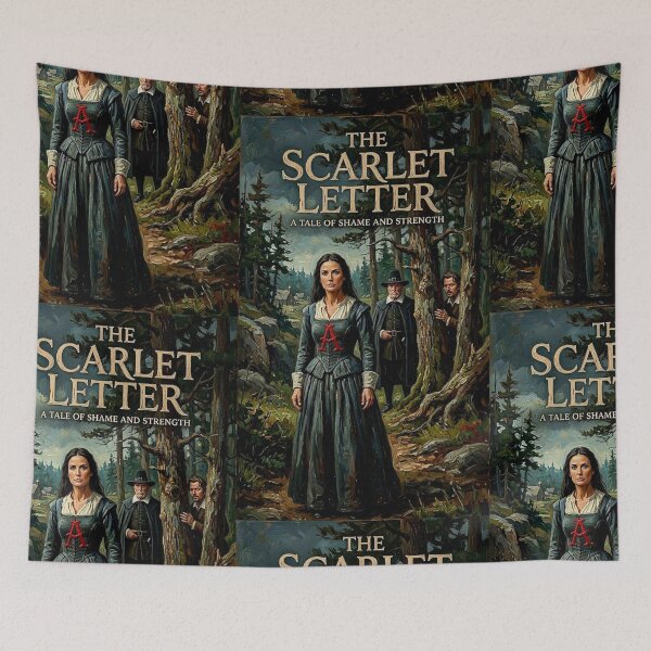 Item preview, The Scarlet Letter: A Tale of Shame and Strength designed and sold by Art's Diner.