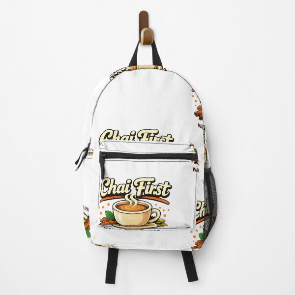 Item preview, Chai First Warm Sip Repeat Funny Tea Lover designed and sold by FEEL GOOD CLUB DESIGNS.