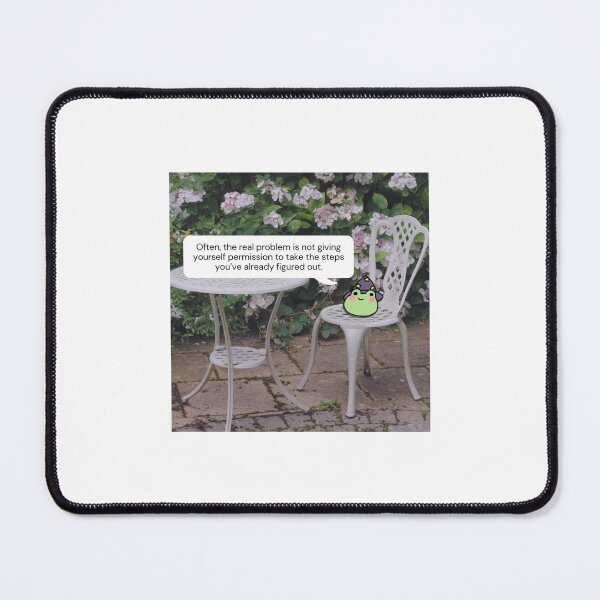 Item preview, Give Yourself Permission Quote designed and sold by thinkyskunk.