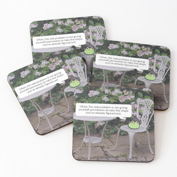 Item preview, Give Yourself Permission Quote designed and sold by thinkyskunk.
