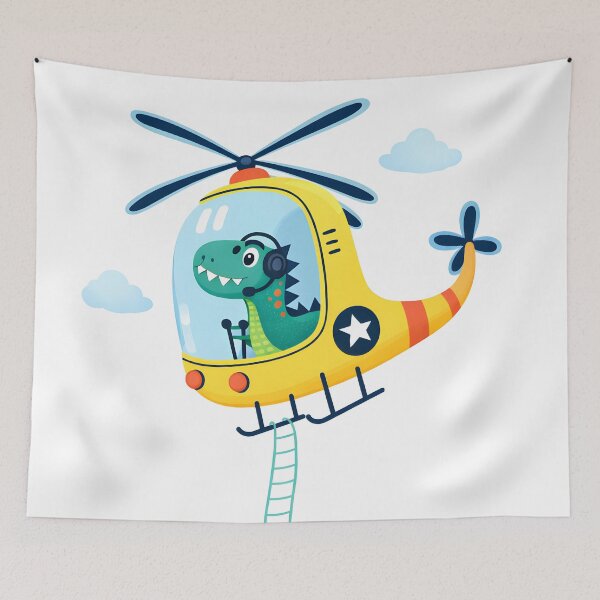 Item preview, You Were Born With a Rare Sweetness Cute Dinosaur Helicopter Kids Quote designed and sold by LoveNurseries.