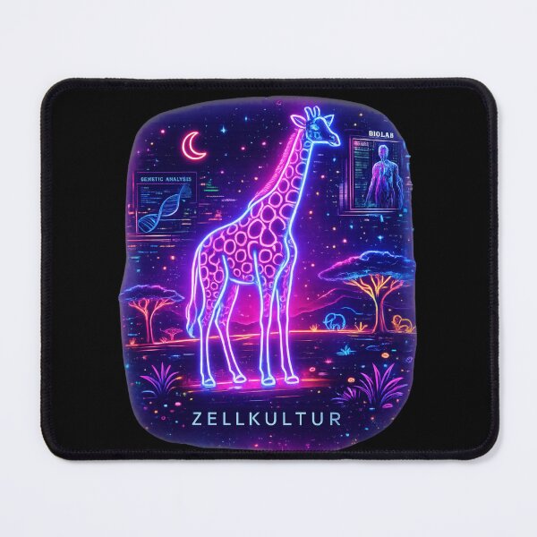 Item preview, Zellkultur Neon Giraffe designed and sold by digitora tee-print -20.