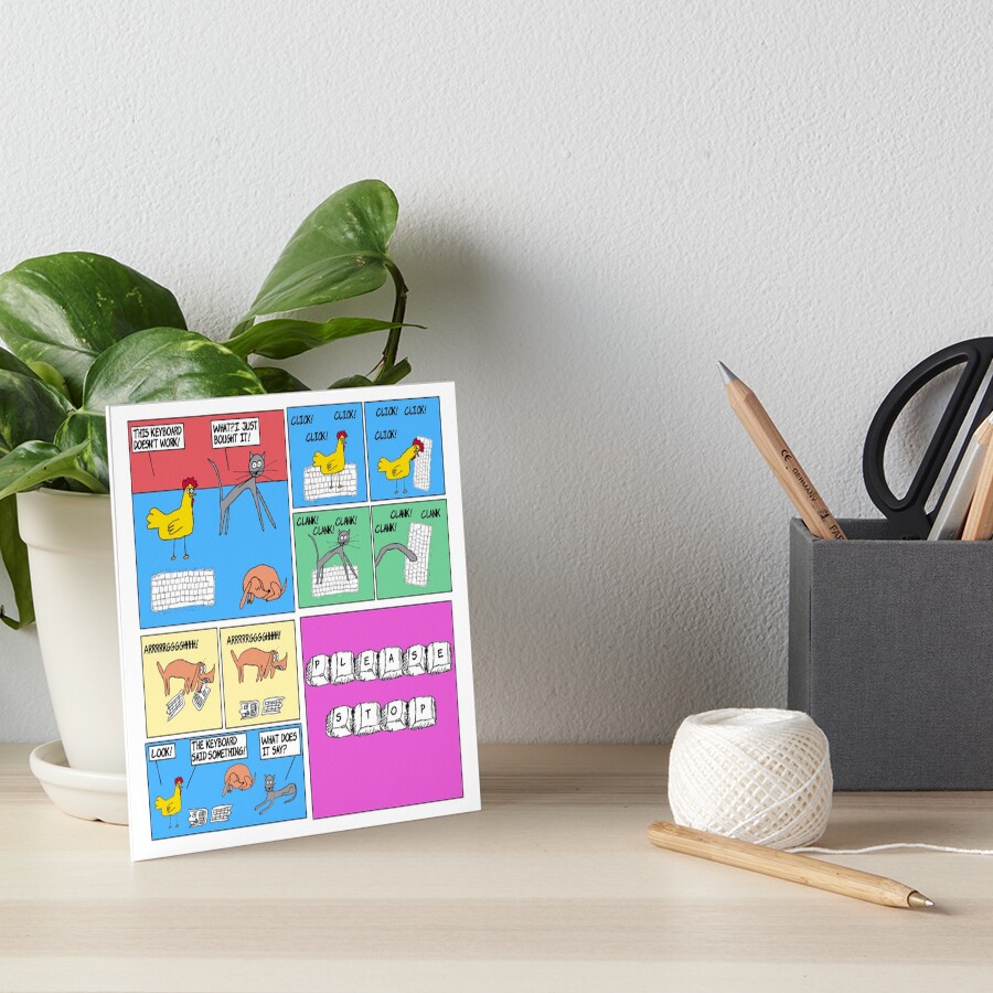Item preview, Art Board Print designed and sold by ElBoxa.