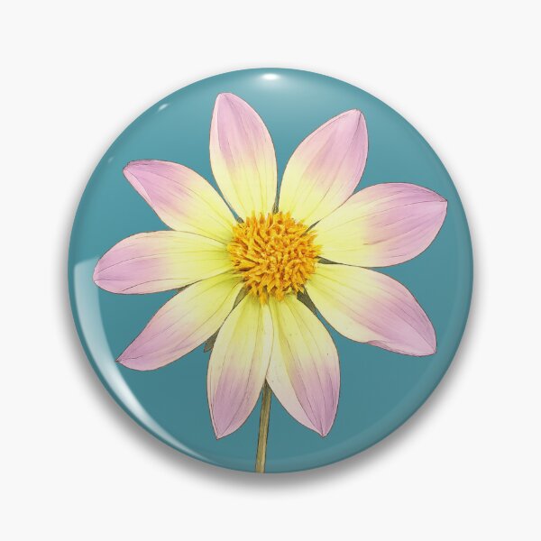 Item preview, Pastel Sunrise Dahlia designed and sold by MoonlitWhiskers.