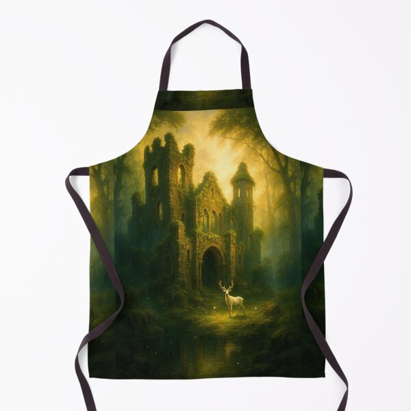 Item preview, Mossy Castlecore Ruins – Enchanted Medieval Fantasy designed and sold by miubiyori.