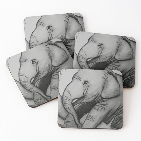 Item preview, The Gentle One (Charcoal Illustration) designed and sold by MascarenoM.