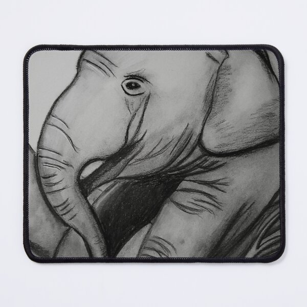 Item preview, The Gentle One (Charcoal Illustration) designed and sold by MascarenoM.