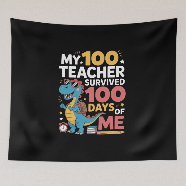 Item preview, 100 Days of School Shirt for Toddler Boys Girls Kids, Happy designed and sold by BlassmausArt.