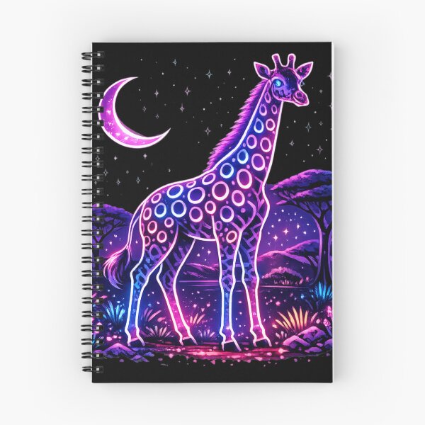 Item preview, Zellkultur Neon Giraffe – Bunte Neon Savanne Kunst designed and sold by digitora tee-print -20.