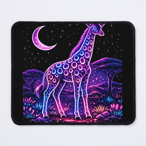 Item preview, Zellkultur Neon Giraffe – Bunte Neon Savanne Kunst designed and sold by digitora tee-print -20.