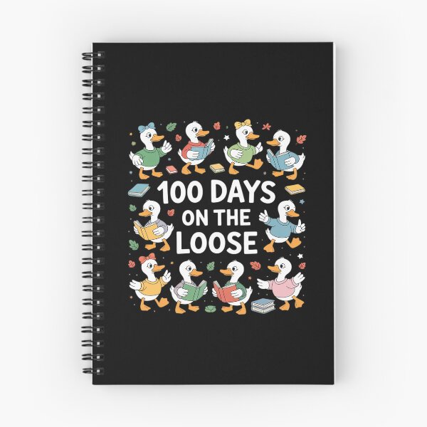 Item preview, 100 Days On-The-Loose -Goose Teacher Girl Kid 100th Day designed and sold by BlassmausArt.