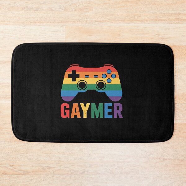 Item preview, Gaymer Gamer Gay Pride LGBT Lesbian Rainbow Flag designed and sold by BlassmausArt.