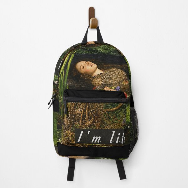 Item preview, Im Literally Fine Classic Art Parody Ophelia Painting Funny Mental Health designed and sold by Capisedo.