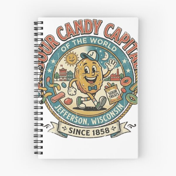 Item preview, Jefferson, Wisconsin - Sour Candy Capital of the World designed and sold by The Masked Designer.