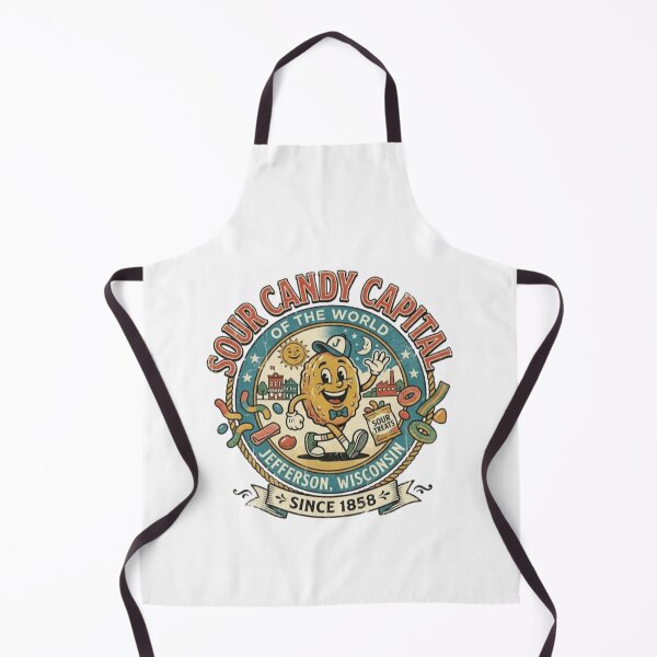 Item preview, Jefferson, Wisconsin - Sour Candy Capital of the World designed and sold by The Masked Designer.