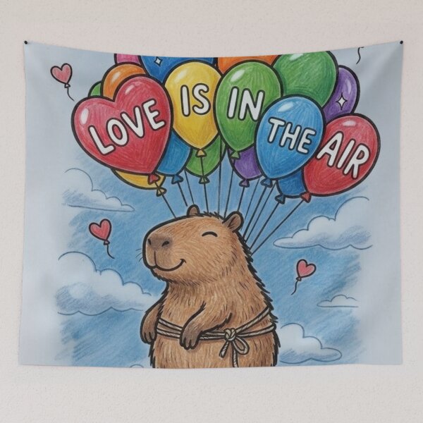 Item preview, Love Is In The Air! designed and sold by DDLeach.