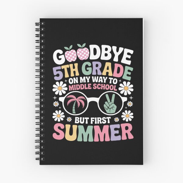 Item preview, Goodbye 5th Grade Graduation to Middle School First Summer 20026 designed and sold by BlassmausArt.