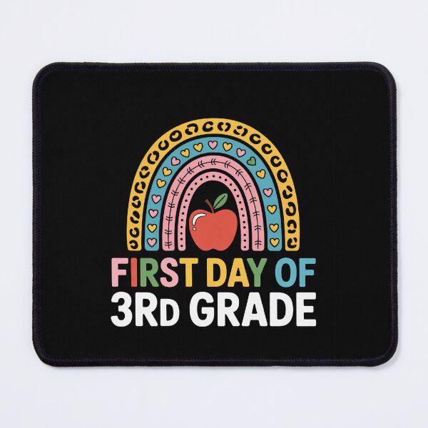 Item preview, Groovy 3rd Grade Back to School First Day of Third Grade designed and sold by BlassmausArt.