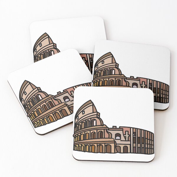 Item preview, Colosseum Sticker | Postcards from Rome designed and sold by BellaDesignCoArt.