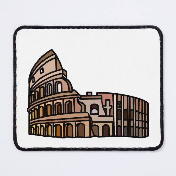 Item preview, Colosseum Sticker | Postcards from Rome designed and sold by PinkPeelUK.