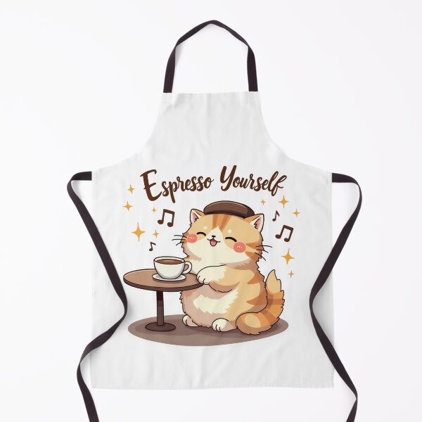 Item preview, Espresso Yourself — Cute Chonky Cat Beret Cafe Funny Coffee Lover Kawaii Gift designed and sold by Amp6599.