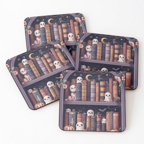 Item preview, Haunted Library: Ghosts, Cats, and Autumn Magic designed and sold by BriSher.