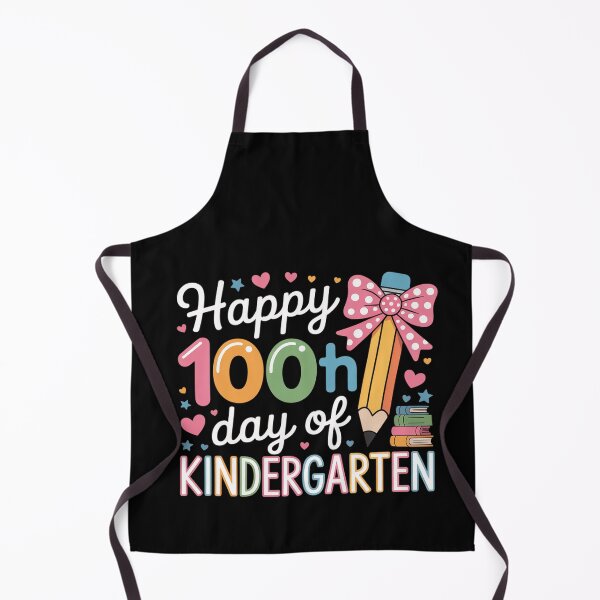 Item preview, Happy 100 Days of School Teacher Kindergarten Girls Kids designed and sold by BlassmausArt.