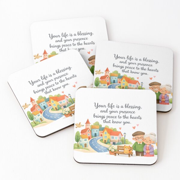 Item preview, Your Life Is a Blessing Grandparents Inspirational Family Quote designed and sold by LoveNurseries.