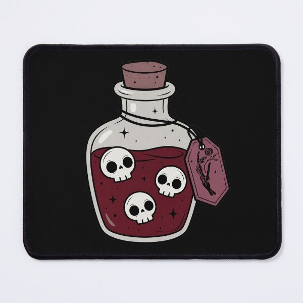 Item preview, Witchy Skull Potion Bottle designed and sold by Ora-kuro.