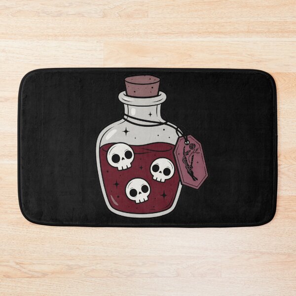 Item preview, Witchy Skull Potion Bottle designed and sold by Ora-kuro.
