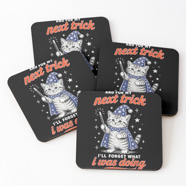 Item preview, Cute Wizard Cat I Will Forget What I Was Doing Magic designed and sold by StanaLuis.